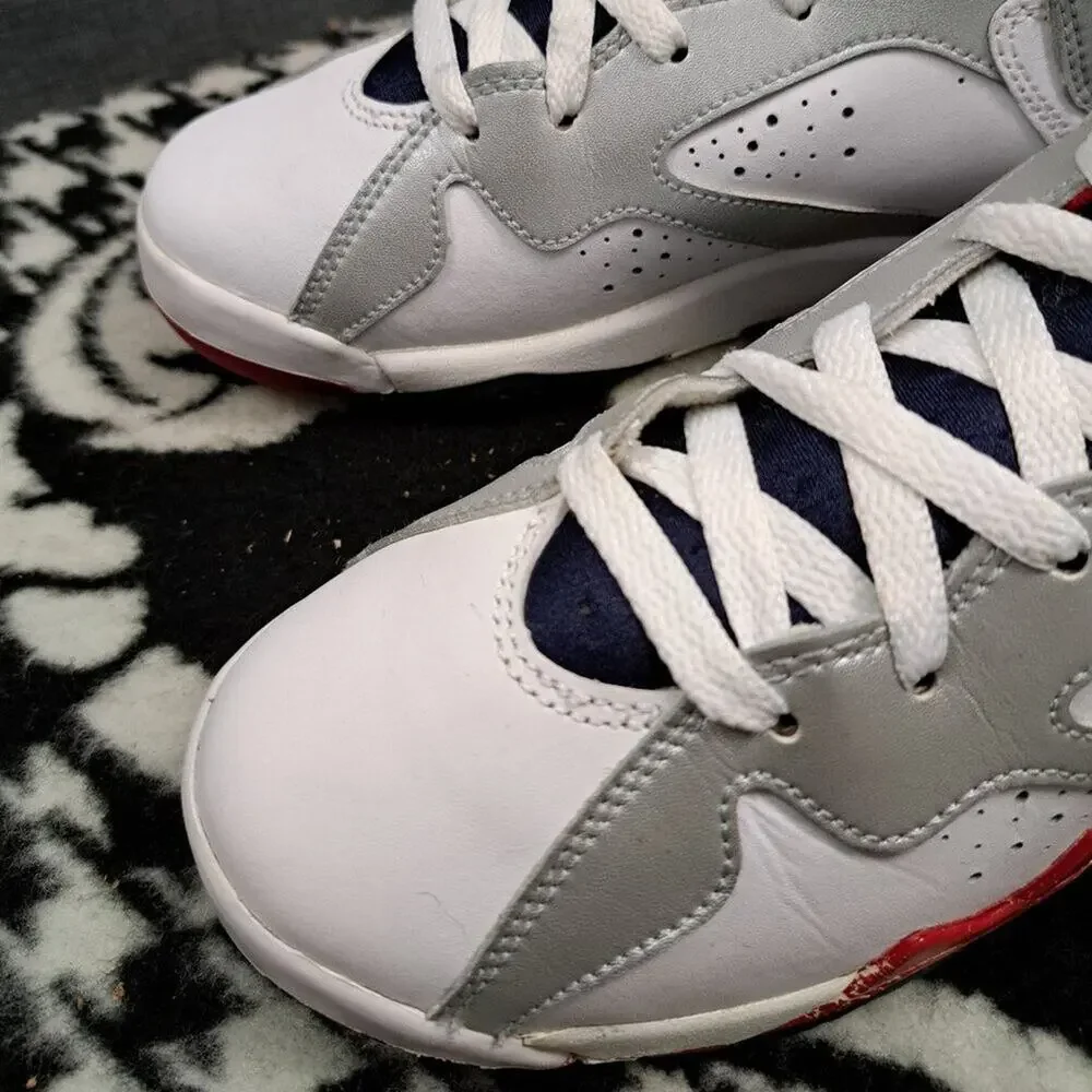 %Nike Air Jordan 7 Retro Sneakers Youth Size 6.5 Y / AJ17